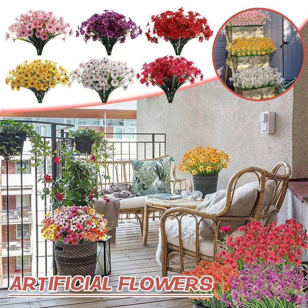 Simulated Violet Artificial Flower Outdoor UV Protection Flower Flower Art Artificial Decoration Home Photography Wedding J9L2
Simulated Violet Artificial Flower Outdoor UV Protection Flower Flower Art Artificial Decoration Home Photography Wedding J9L2