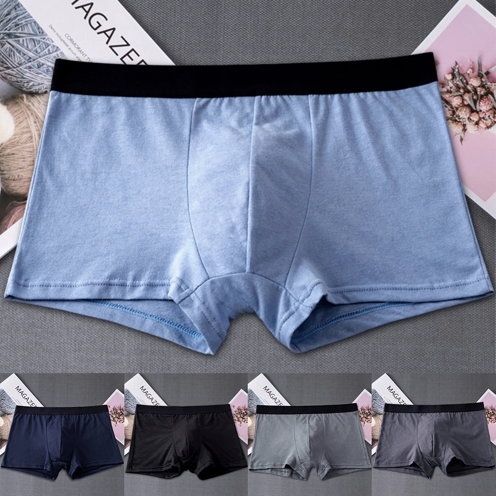 Men's Underwear Boxer High Quality Cotton Panties Men's Solid Color Breathable Boxer Shorts Sexy Comfortable Panties
Men's Underwear Boxer High Quality Cotton Panties Men's Solid Color Breathable Boxer Shorts Sexy Comfortable Panties