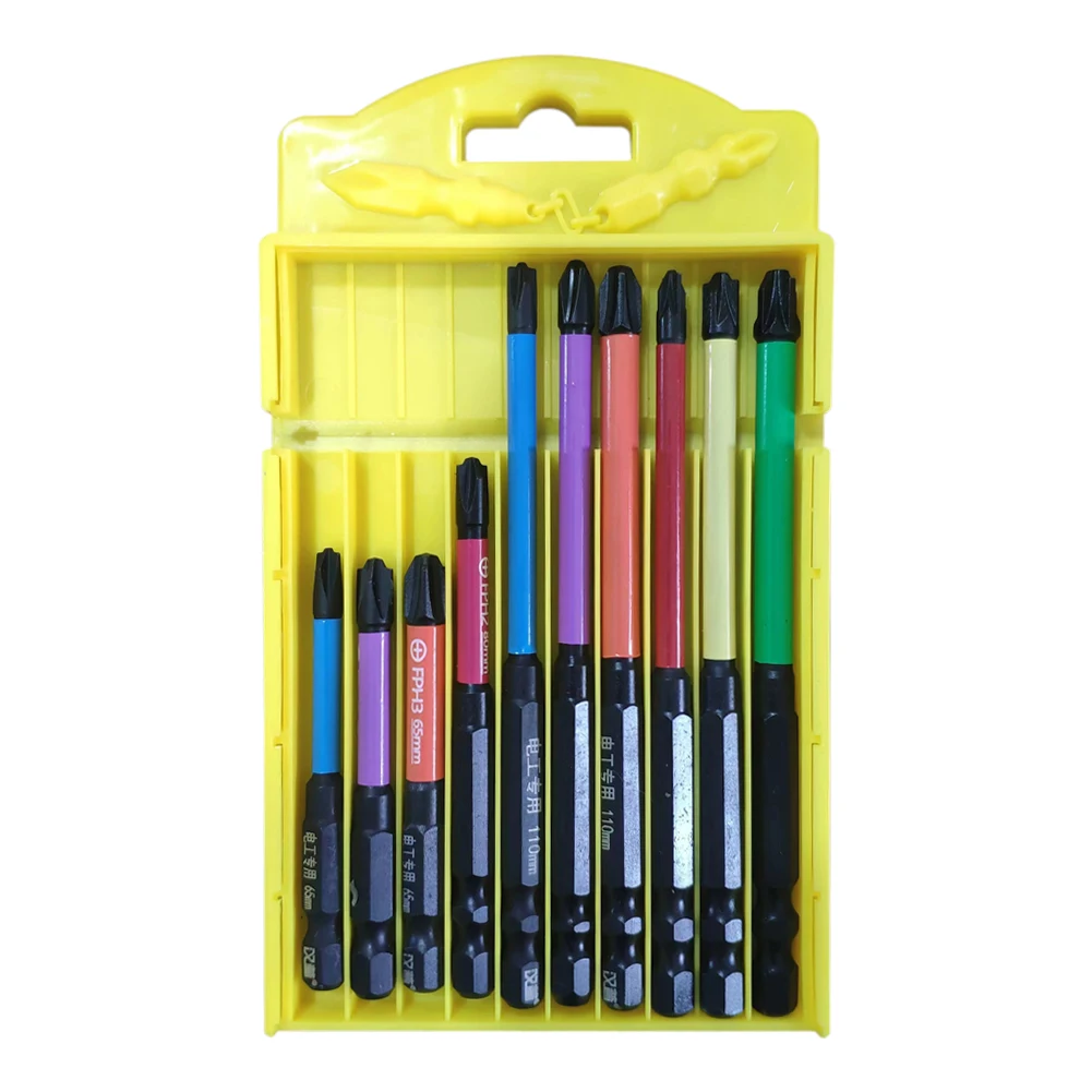 10pcs 65-110mm Special Cross Screwdriver Bit For Electricians FPH1 FPZ1 FPH2 FPZ2 FPH3 FPZ3 For Socket Switch Circuit Breaker
10pcs 65-110mm Special Cross Screwdriver Bit For Electricians FPH1 FPZ1 FPH2 FPZ2 FPH3 FPZ3 For Socket Switch Circuit Breaker