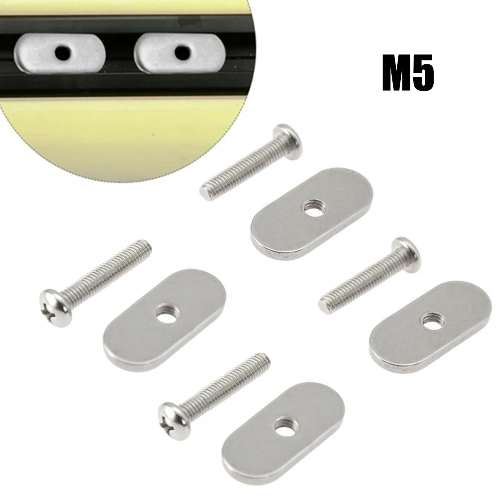 4Pack Stainless Steel Kayak M5 Screws & Nuts Rail Track Mount Tie Down Eyelet Canoe Track Screws Kayaking Boat Accessories
4Pack Stainless Steel Kayak M5 Screws & Nuts Rail Track Mount Tie Down Eyelet Canoe Track Screws Kayaking Boat Accessories