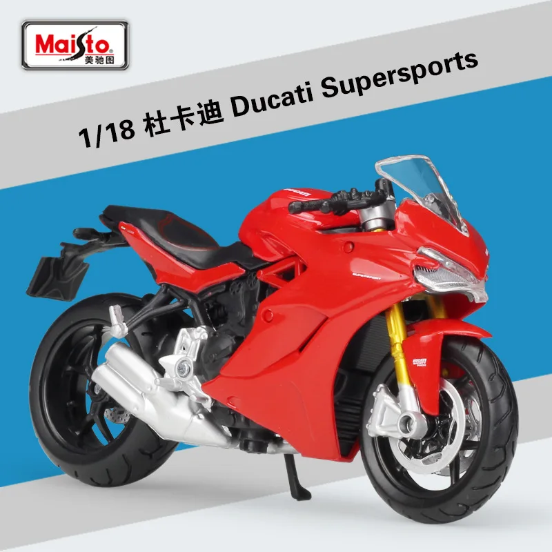 Maisto 1:18 DUCATI Supersports High Simulation Vehicle Alloy Metal Model Motorcycle Road Racing Motorbike B274
Maisto 1:18 DUCATI Supersports High Simulation Vehicle Alloy Metal Model Motorcycle Road Racing Motorbike B274