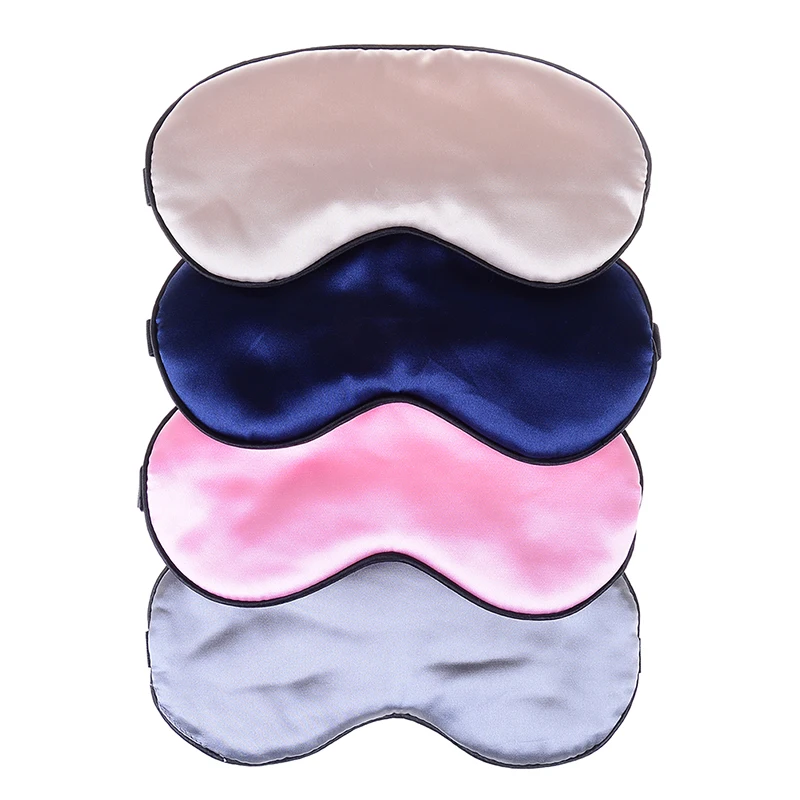 1pc Travel Silk Sleep Mask Supple Eye Shade Portable Eyepatch Breathable Rest Blindfold Eye Cover Night Sleeping Mask
1pc Travel Silk Sleep Mask Supple Eye Shade Portable Eyepatch Breathable Rest Blindfold Eye Cover Night Sleeping Mask