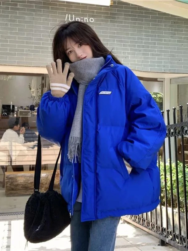 New Women Oversized Puffer Jacket Autumn Winter Stand Collar Thick Warm Short Coats Female Casual Cotton Padded Parkas Outwear
New Women Oversized Puffer Jacket Autumn Winter Stand Collar Thick Warm Short Coats Female Casual Cotton Padded Parkas Outwear