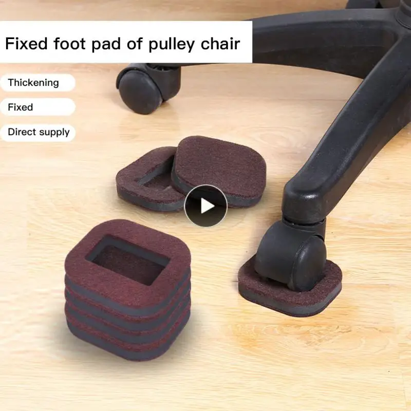 Prevent Scratches Anti-slip Mat Furniture Wheel Stoppers Roller Fixing Pad Parts Floor Protectors Mute Table Leg Pad
Prevent Scratches Anti-slip Mat Furniture Wheel Stoppers Roller Fixing Pad Parts Floor Protectors Mute Table Leg Pad
