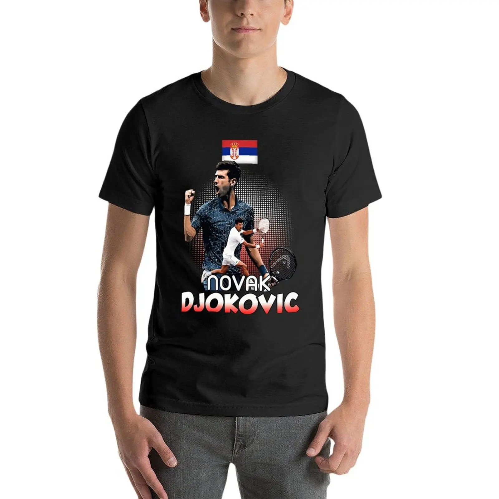 Grand Slam Tennis Novak Djokovic Oversize T Shirt Personalized Men'S Clothes Short Sleeve Streetwear Large Size Top Tee
Grand Slam Tennis Novak Djokovic Oversize T Shirt Personalized Men'S Clothes Short Sleeve Streetwear Large Size Top Tee