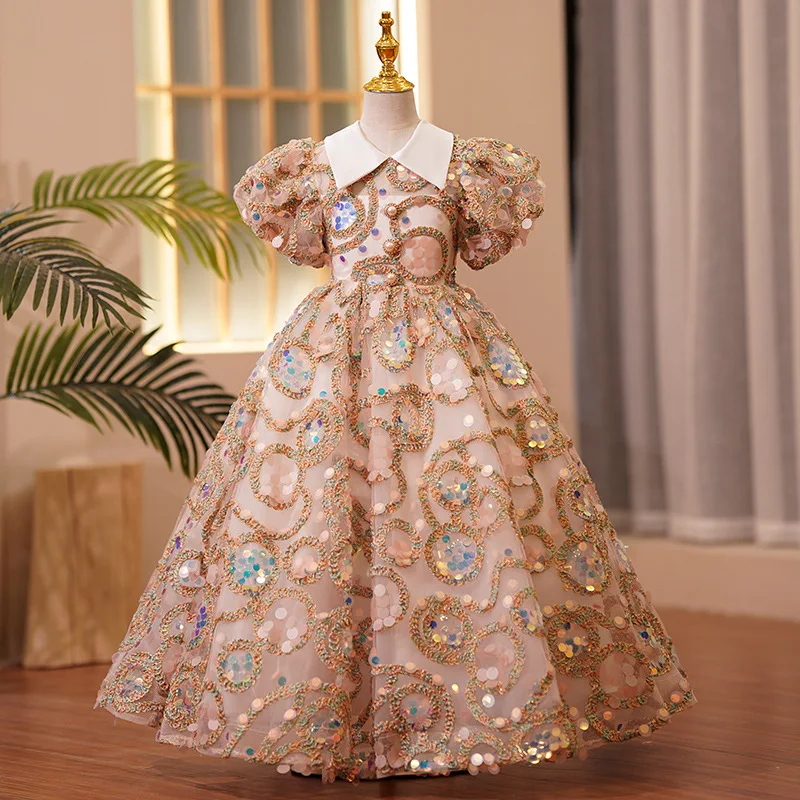 JICUSYAN Girl Princess 2023 New Summer Piano Performance Runway Show Children Host Evening Dress
JICUSYAN Girl Princess 2023 New Summer Piano Performance Runway Show Children Host Evening Dress