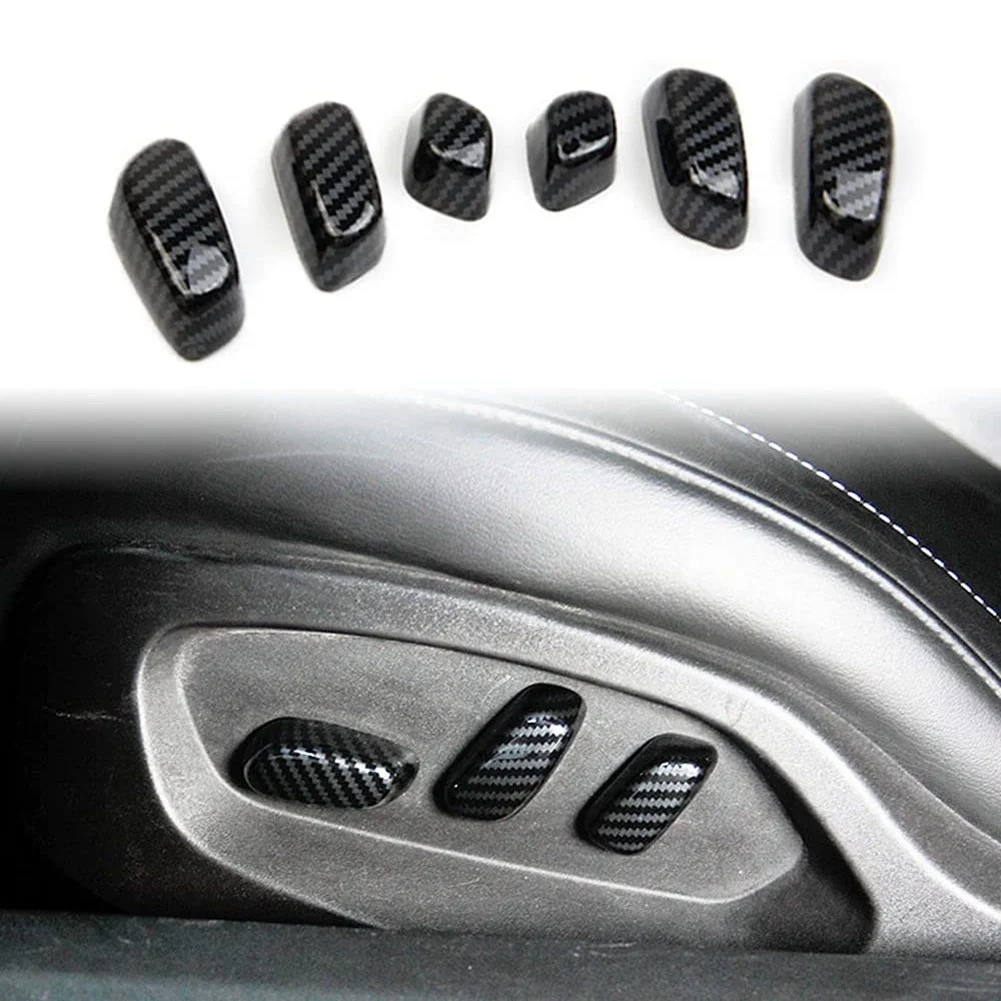 Seat Adjustment Button Cover Trim for Chevrolet Corvette C7 2014 2015 2016 2017 2018 2019 Accessories ABS Carbon Fiber
Seat Adjustment Button Cover Trim for Chevrolet Corvette C7 2014 2015 2016 2017 2018 2019 Accessories ABS Carbon Fiber