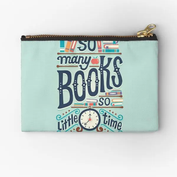 So Many Books So Little Time Zipper Pouches Packaging Cosmetic Underwear Women Pocket Wallet Money Socks Men Storage Bag Coin
So Many Books So Little Time Zipper Pouches Packaging Cosmetic Underwear Women Pocket Wallet Money Socks Men Storage Bag Coin