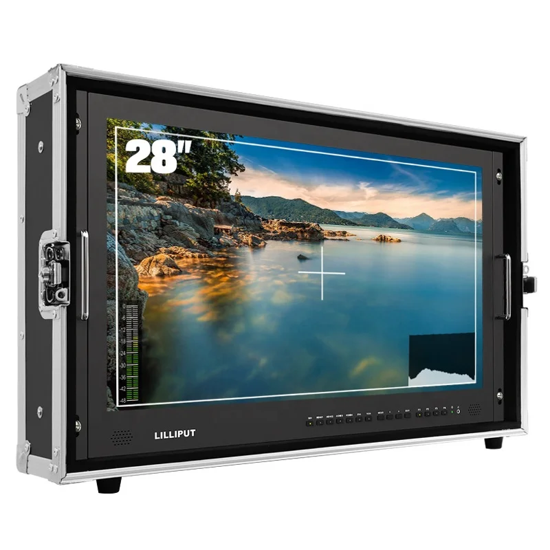 Lilliput 28" 4K HDMI Broadcast BM280-4KS HDR 3D-LUT Color Space 3G-SDI Monitor
Lilliput 28" 4K HDMI Broadcast BM280-4KS HDR 3D-LUT Color Space 3G-SDI Monitor