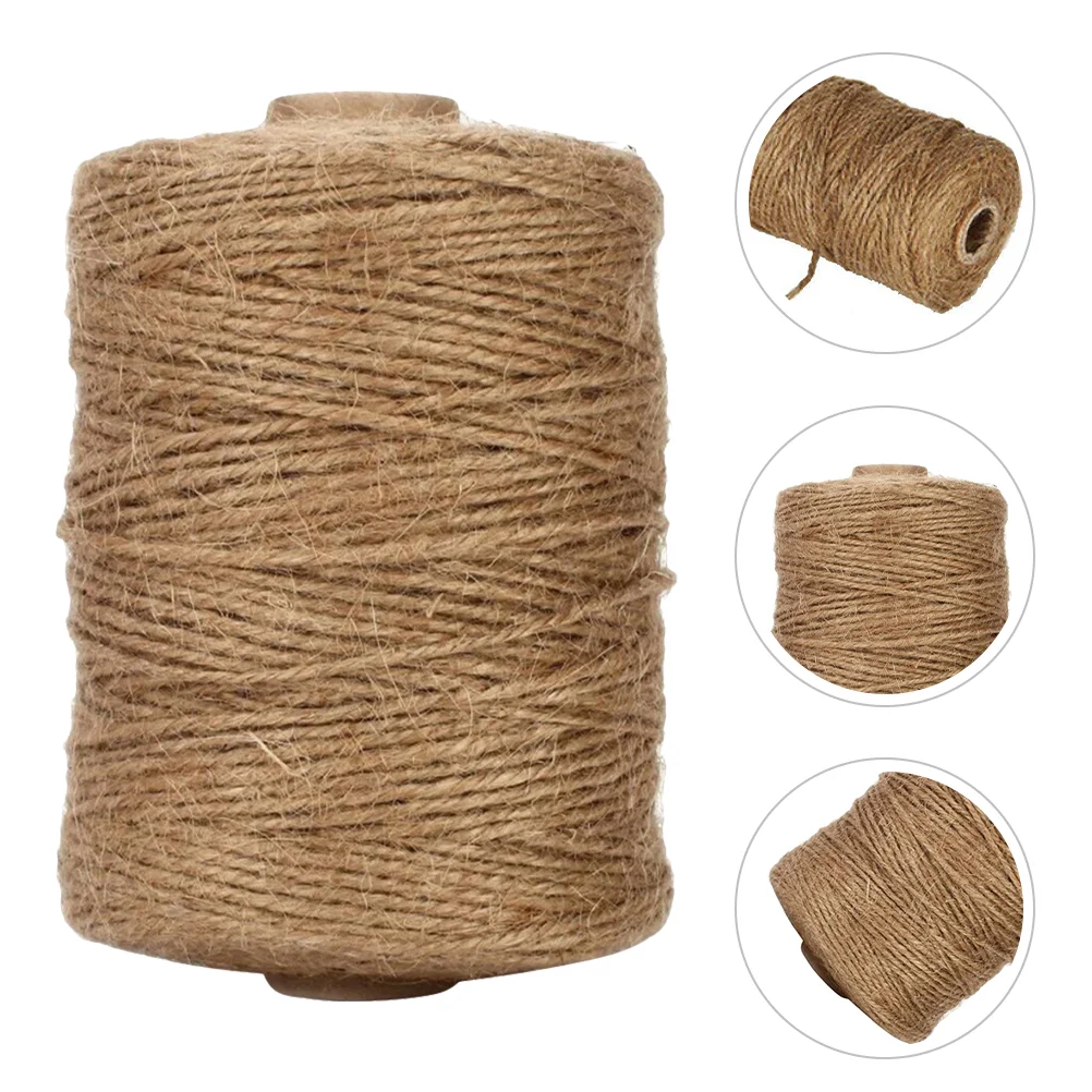 Jute Rope Cord Jewelry Making DIY Decorative Craft Wedding Garden Twine Natural Binding Supply Packaging
Jute Rope Cord Jewelry Making DIY Decorative Craft Wedding Garden Twine Natural Binding Supply Packaging