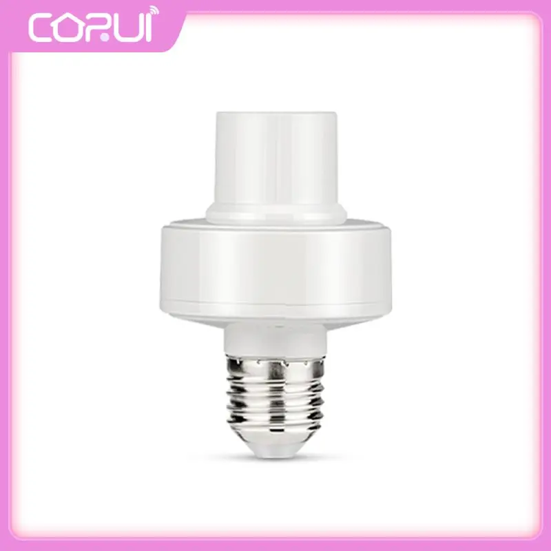 1pc Light Bulb Holder Wireless Smart Light Socket App Control Ewelink Led Lamp Holder Base Smart Home White E27 Lamp Holder Pc
1pc Light Bulb Holder Wireless Smart Light Socket App Control Ewelink Led Lamp Holder Base Smart Home White E27 Lamp Holder Pc