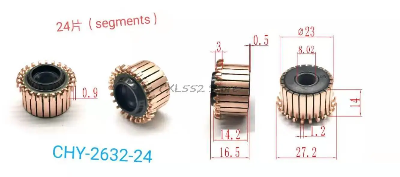 10 шт., 8x14,2 (16,5) x 23 мм, 24P
10 шт., 8x14,2 (16,5) x 23 мм, 24P