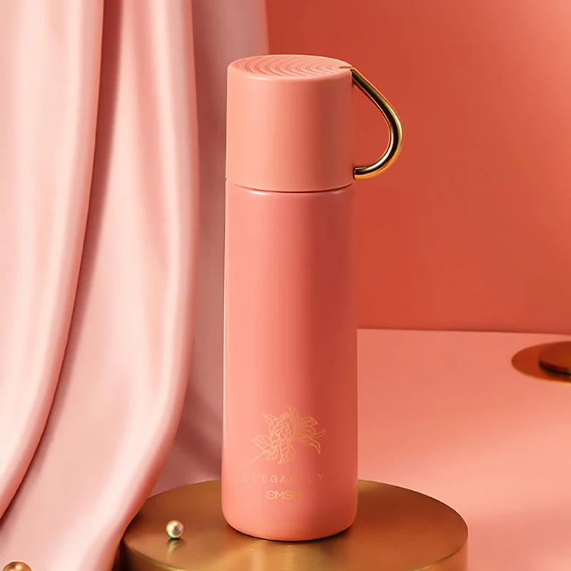 Fashion Stainless Steel Bottle 370ml Safe Leak-proof Thermos Bottles for Tea Pink Girl Portable Hot Water Cup New Year's Gift
Fashion Stainless Steel Bottle 370ml Safe Leak-proof Thermos Bottles for Tea Pink Girl Portable Hot Water Cup New Year's Gift