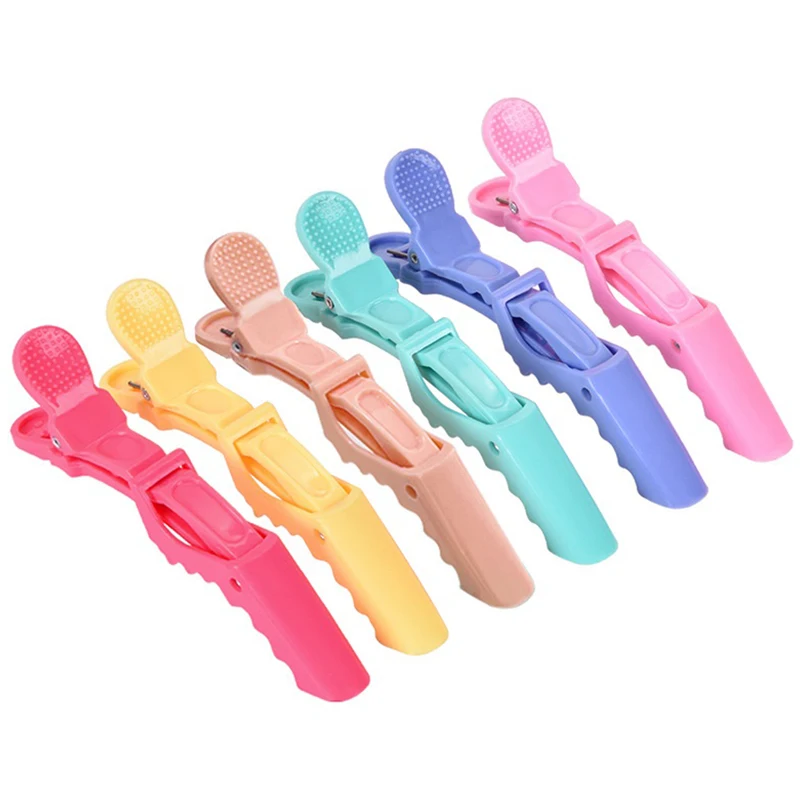 6Pcs Plastic Hairpin Hair Clips Hairdressing Clamps Claw Section Alligator Clips Barber For Salon Styling Hair Accessories
6Pcs Plastic Hairpin Hair Clips Hairdressing Clamps Claw Section Alligator Clips Barber For Salon Styling Hair Accessories
