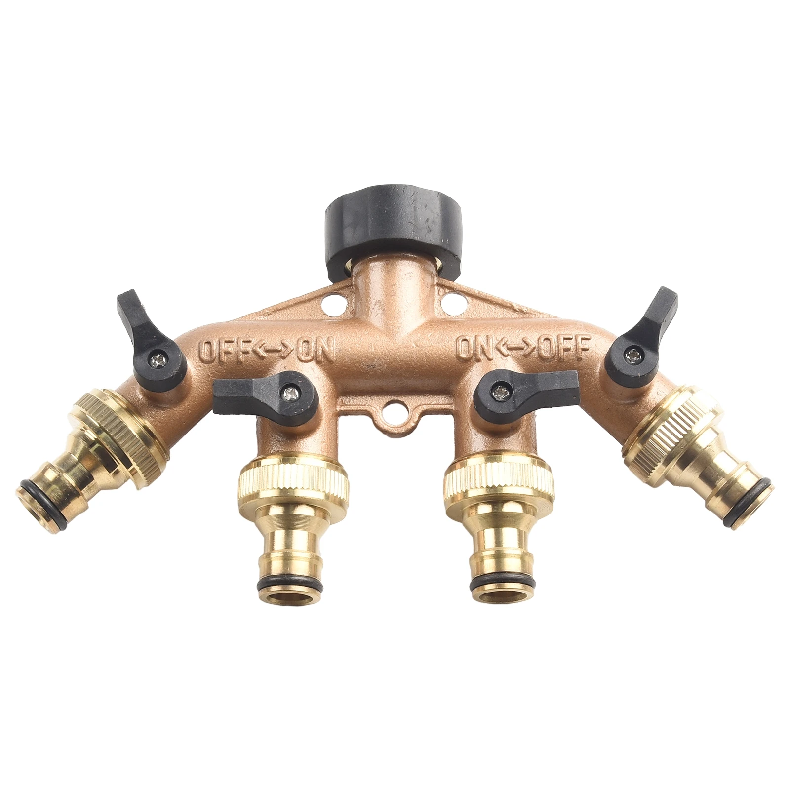 Hose End Connector Splitter Connector Garden 1set 4-way Brass Connections Distributor Hose Splitter Irrigation
Hose End Connector Splitter Connector Garden 1set 4-way Brass Connections Distributor Hose Splitter Irrigation
