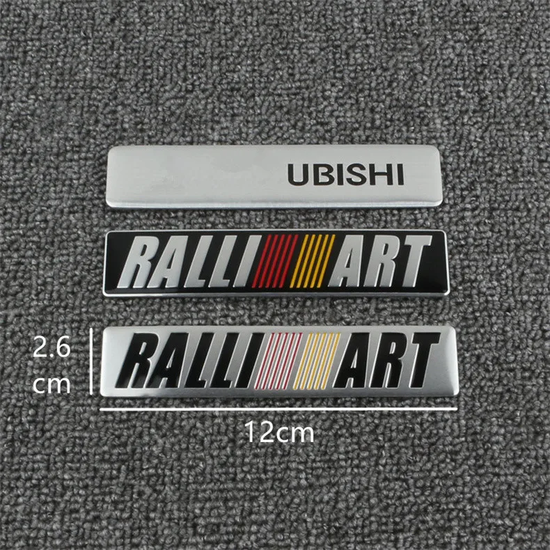 Car Aluminum RALLI ART Emblem Sticker Sport Decal For mitsubishi lancer asx outlander pajero galant Auto accessories Car styling
Car Aluminum RALLI ART Emblem Sticker Sport Decal For mitsubishi lancer asx outlander pajero galant Auto accessories Car styling