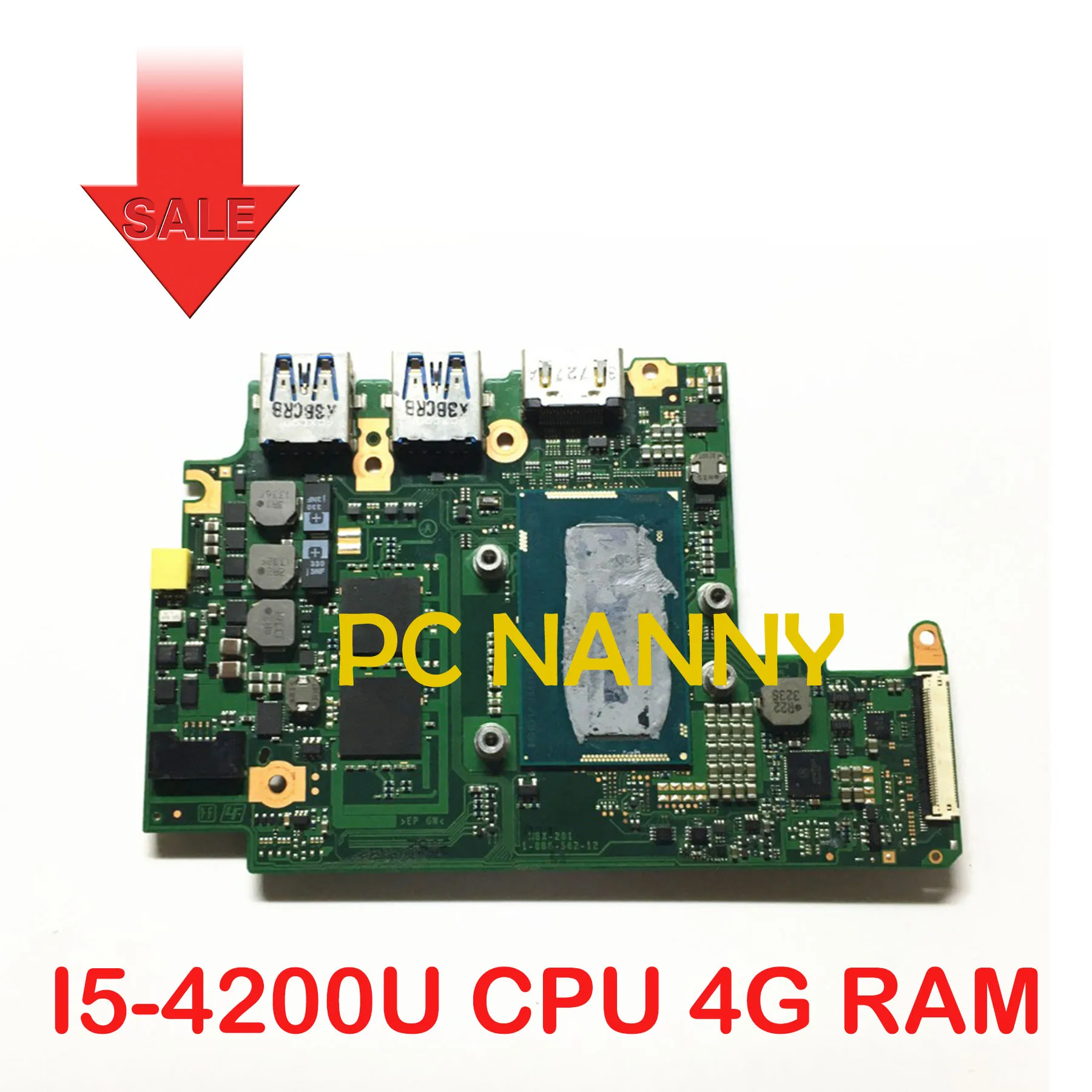Материнская плата PCNANNY для ноутбука SONY SVD13 duo13 SVD132, MBX-281 I5-4200U CPU 4G RAM
Материнская плата PCNANNY для ноутбука SONY SVD13 duo13 SVD132, MBX-281 I5-4200U CPU 4G RAM
