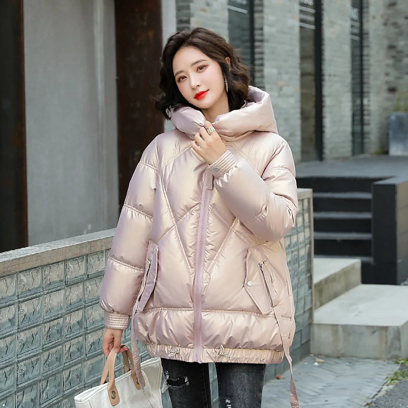 Womens Winter Down Jacket Cotton 2021 Coats Long Loose Stand Collar Female Parkas Fashion Ladies Loose Oversize Warm Jackets
Womens Winter Down Jacket Cotton 2021 Coats Long Loose Stand Collar Female Parkas Fashion Ladies Loose Oversize Warm Jackets