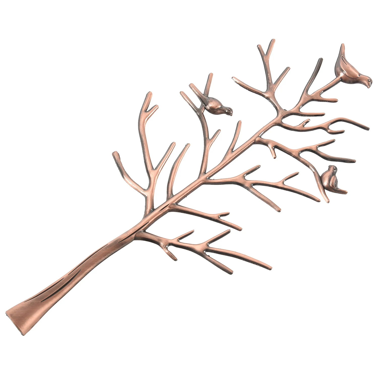 Metal Tree Jewelry Stand Display Rack Earring Necklace Ring Holder Organizer Color:Red Copper
Metal Tree Jewelry Stand Display Rack Earring Necklace Ring Holder Organizer Color:Red Copper