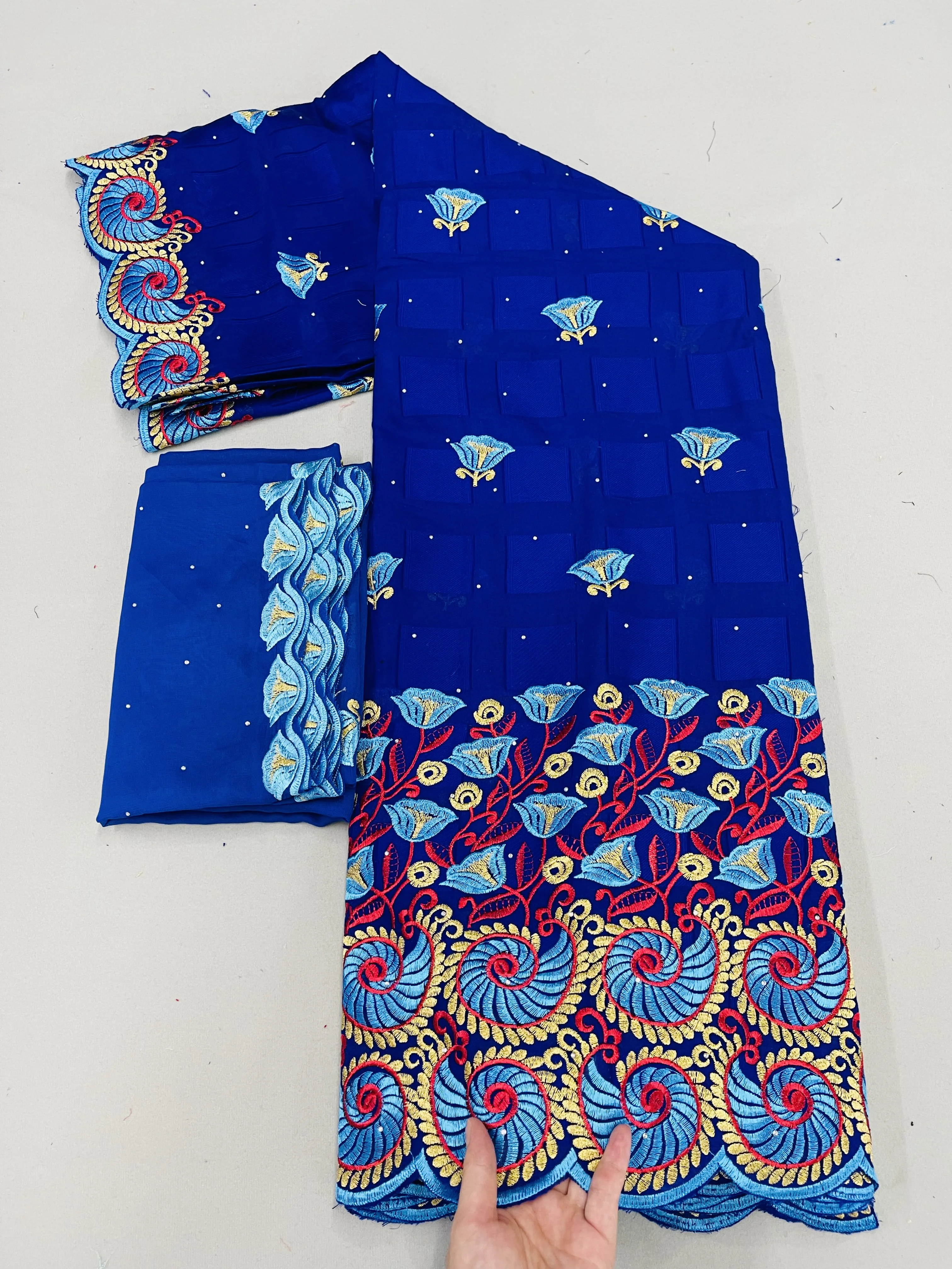 5+2Yards Embroidery 100% Pure Cotton Swiss Voile Lace 2022 Latest High Quality Ghana Fabric Sewing Tissu African Stones Lace
5+2Yards Embroidery 100% Pure Cotton Swiss Voile Lace 2022 Latest High Quality Ghana Fabric Sewing Tissu African Stones Lace