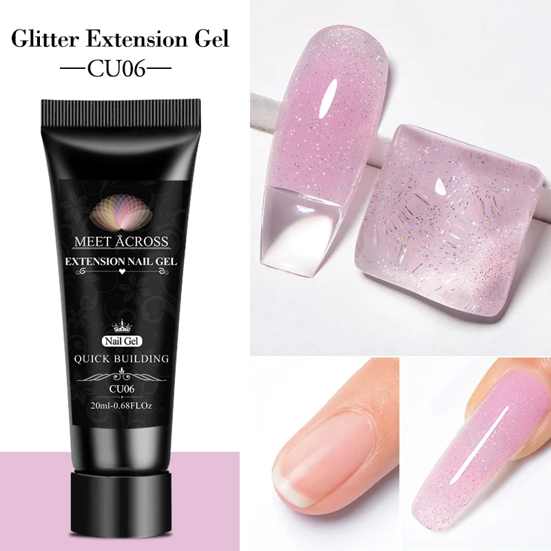 MEET ACROSS 7/20ml Glitter Extension Gel Nail Polish Semi Permanent Slip Solution Liquid Quick Extension Nails Gel Nail Art Glue
MEET ACROSS 7/20ml Glitter Extension Gel Nail Polish Semi Permanent Slip Solution Liquid Quick Extension Nails Gel Nail Art Glue