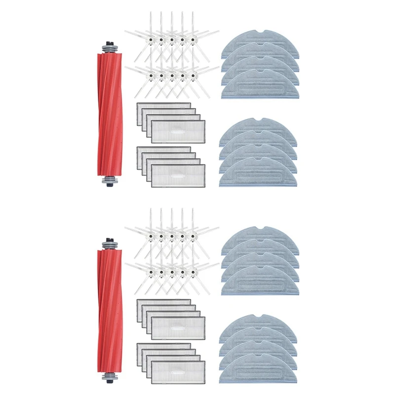 2X Main Side Brush Hepa Filter Mop Cloth Accessories For Roborock S7 T7S Plus Robot Vacuum Cleaner Spare Parts
2X Main Side Brush Hepa Filter Mop Cloth Accessories For Roborock S7 T7S Plus Robot Vacuum Cleaner Spare Parts