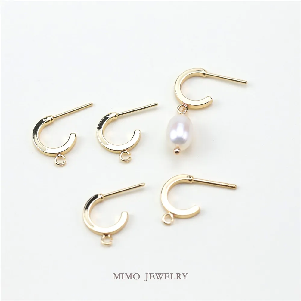 Color copper plated real gold square ring C ring with ring stud ear ring DIY semi-finished accessories
Color copper plated real gold square ring C ring with ring stud ear ring DIY semi-finished accessories