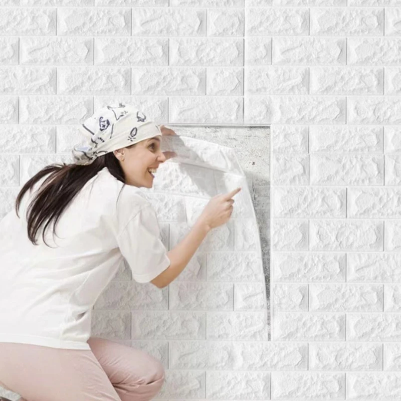 2022 DIY 3D Wall Imitation Brick Bedroom Decoration Self-adhesive Wallpaper Living Room Kitchen Children's Room Wallpaper New
2022 DIY 3D Wall Imitation Brick Bedroom Decoration Self-adhesive Wallpaper Living Room Kitchen Children's Room Wallpaper New