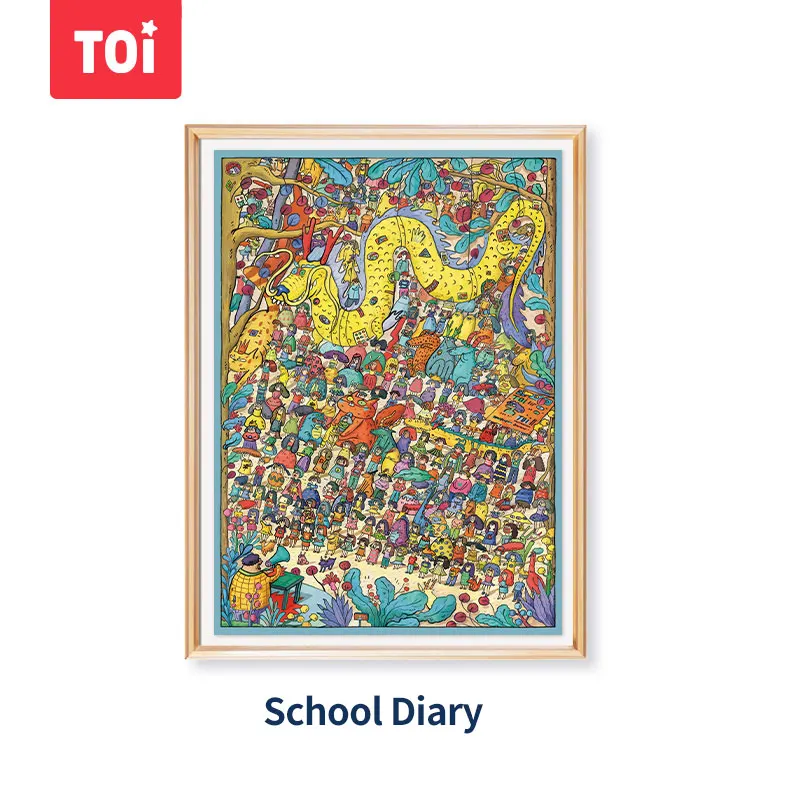 1000pcs school carnival puzzles teenager Lively and cheerful atmosphere Youth upward party essential relaxation tool
1000pcs school carnival puzzles teenager Lively and cheerful atmosphere Youth upward party essential relaxation tool