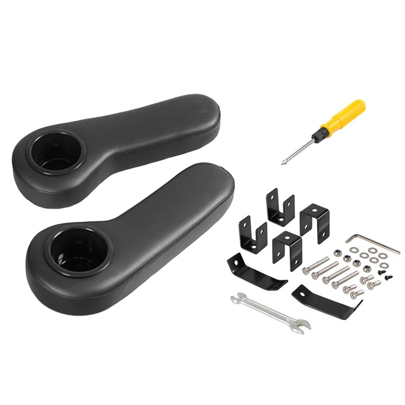Universal Rear Seat Arm Rest Cup Holder Black For EZGO Club Car Yamaha Golf Cart 43 X 17 X 8 Cm
Universal Rear Seat Arm Rest Cup Holder Black For EZGO Club Car Yamaha Golf Cart 43 X 17 X 8 Cm