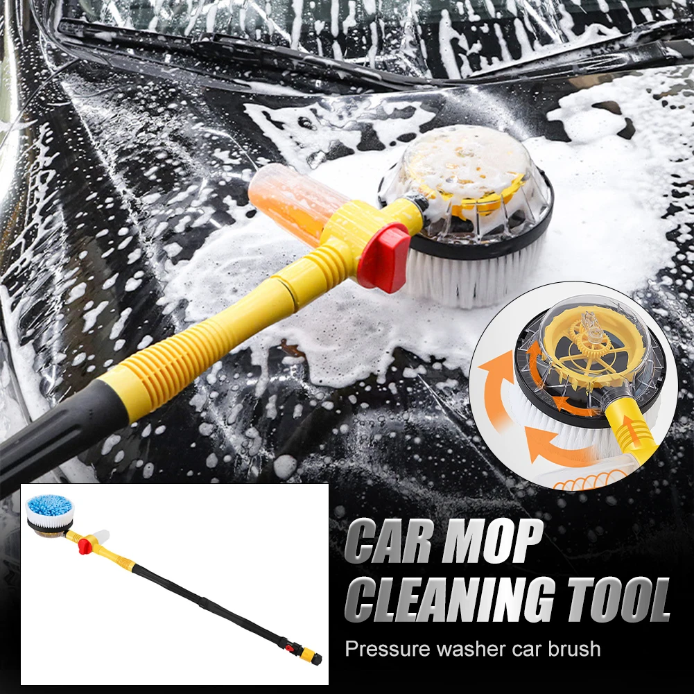 Auto Spin Car Wash Brush Car Wash Mop Long Handle Car Cleaning Kit Foaming Pressure Washer Soft Chenille Brush Auto Accessories
Auto Spin Car Wash Brush Car Wash Mop Long Handle Car Cleaning Kit Foaming Pressure Washer Soft Chenille Brush Auto Accessories