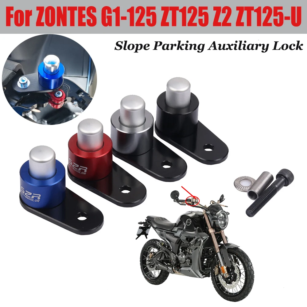 For Zontes G1-125 ZT125-G1 ZT125-G2 125-U U1 U2 Motorcycle Accessories Brake Lever Ramp Slope Parking Brake Stop Auxiliary Lock
For Zontes G1-125 ZT125-G1 ZT125-G2 125-U U1 U2 Motorcycle Accessories Brake Lever Ramp Slope Parking Brake Stop Auxiliary Lock