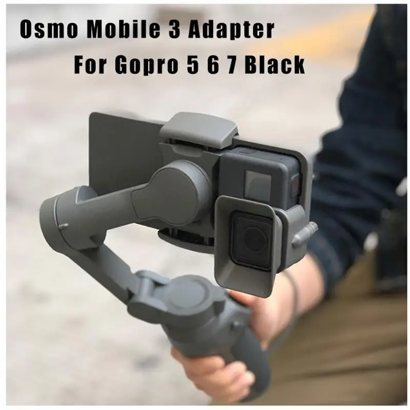 Camera Handheld Adapter Adapter Handheld Gimbal for DJI OSMO Mobile 3 Transfer for GoPro 5/6/7 cameras
Camera Handheld Adapter Adapter Handheld Gimbal for DJI OSMO Mobile 3 Transfer for GoPro 5/6/7 cameras