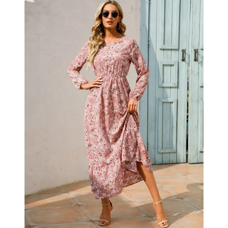 Chiffon Floral Dress2022New Spring Summer Women's Wear Skirt Retro French SlimmingAWord Skirt
Chiffon Floral Dress2022New Spring Summer Women's Wear Skirt Retro French SlimmingAWord Skirt