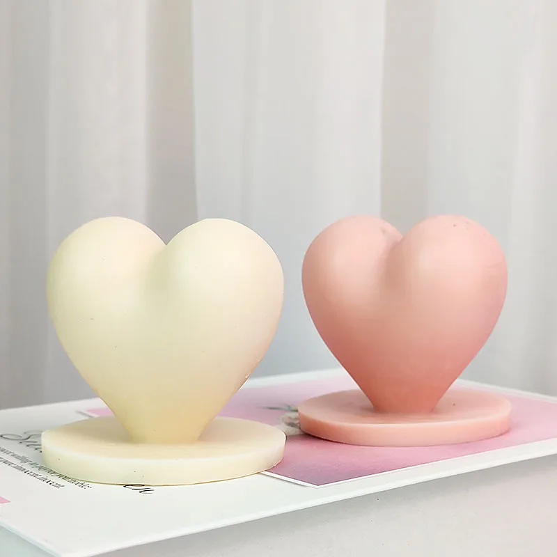 Handmade Love Heart Silicone Candle Mold Gypsum Soap Make Tools Scented Candle Making Supplies Valentine's Day Propose Decorate
Handmade Love Heart Silicone Candle Mold Gypsum Soap Make Tools Scented Candle Making Supplies Valentine's Day Propose Decorate