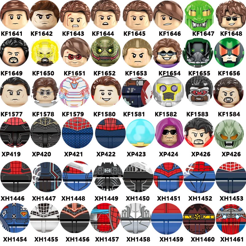 KF6154 KF6153 X0281 X2080 Popular Movie No Way Home Series Building Block Mini Action Figures For Kids Toys
KF6154 KF6153 X0281 X2080 Popular Movie No Way Home Series Building Block Mini Action Figures For Kids Toys