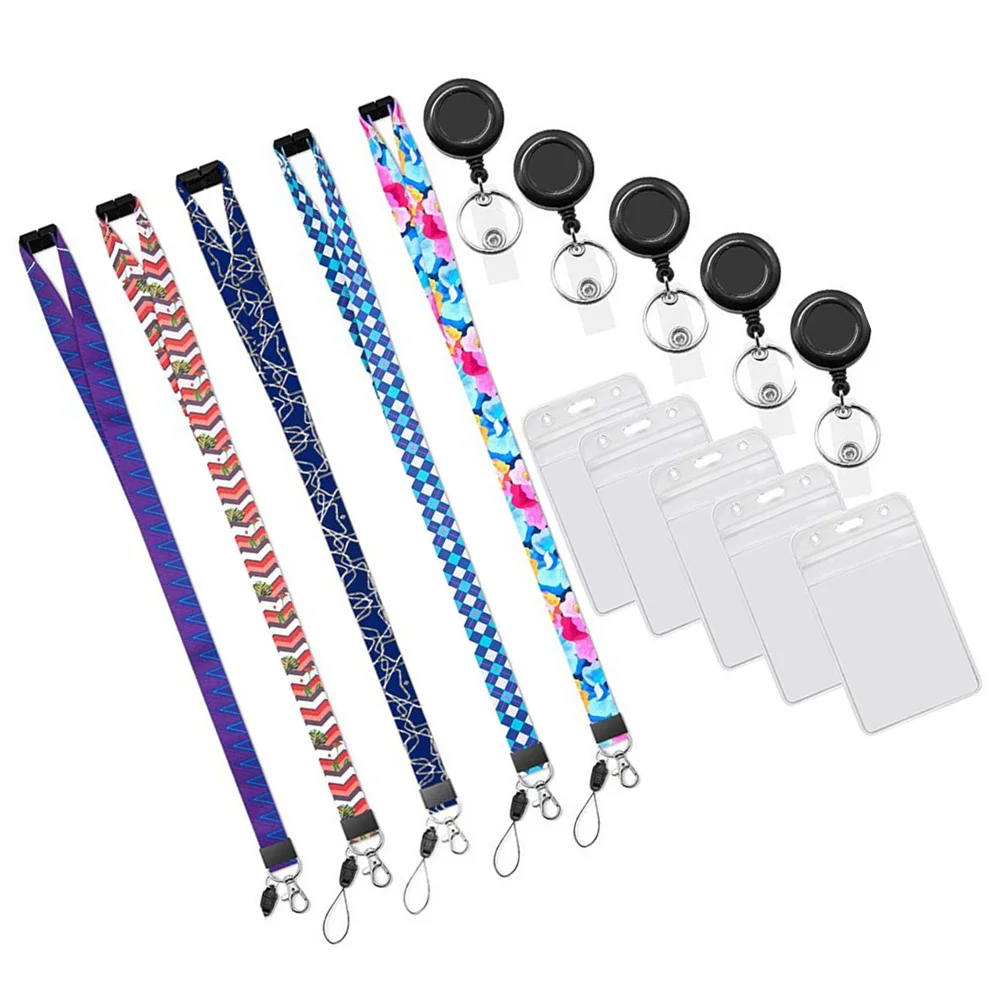 5 Sets of Name Badge Holder Clear Badge Sleeve Work Badge Holder Sleeve With Lanyard
5 Sets of Name Badge Holder Clear Badge Sleeve Work Badge Holder Sleeve With Lanyard