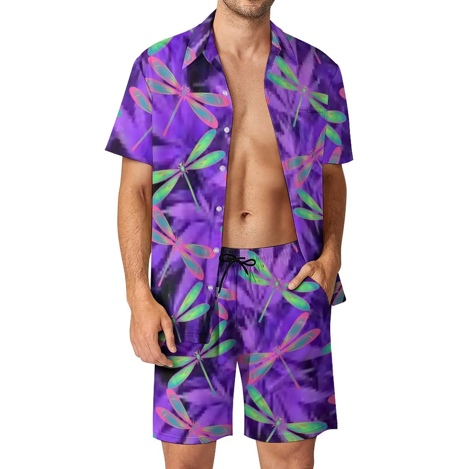 Dragonfly Print Men Sets Colorful Animal Retro Casual Shirt Set Short Sleeve Custom Shorts Summer Beach Suit 2XL 3XL
Dragonfly Print Men Sets Colorful Animal Retro Casual Shirt Set Short Sleeve Custom Shorts Summer Beach Suit 2XL 3XL