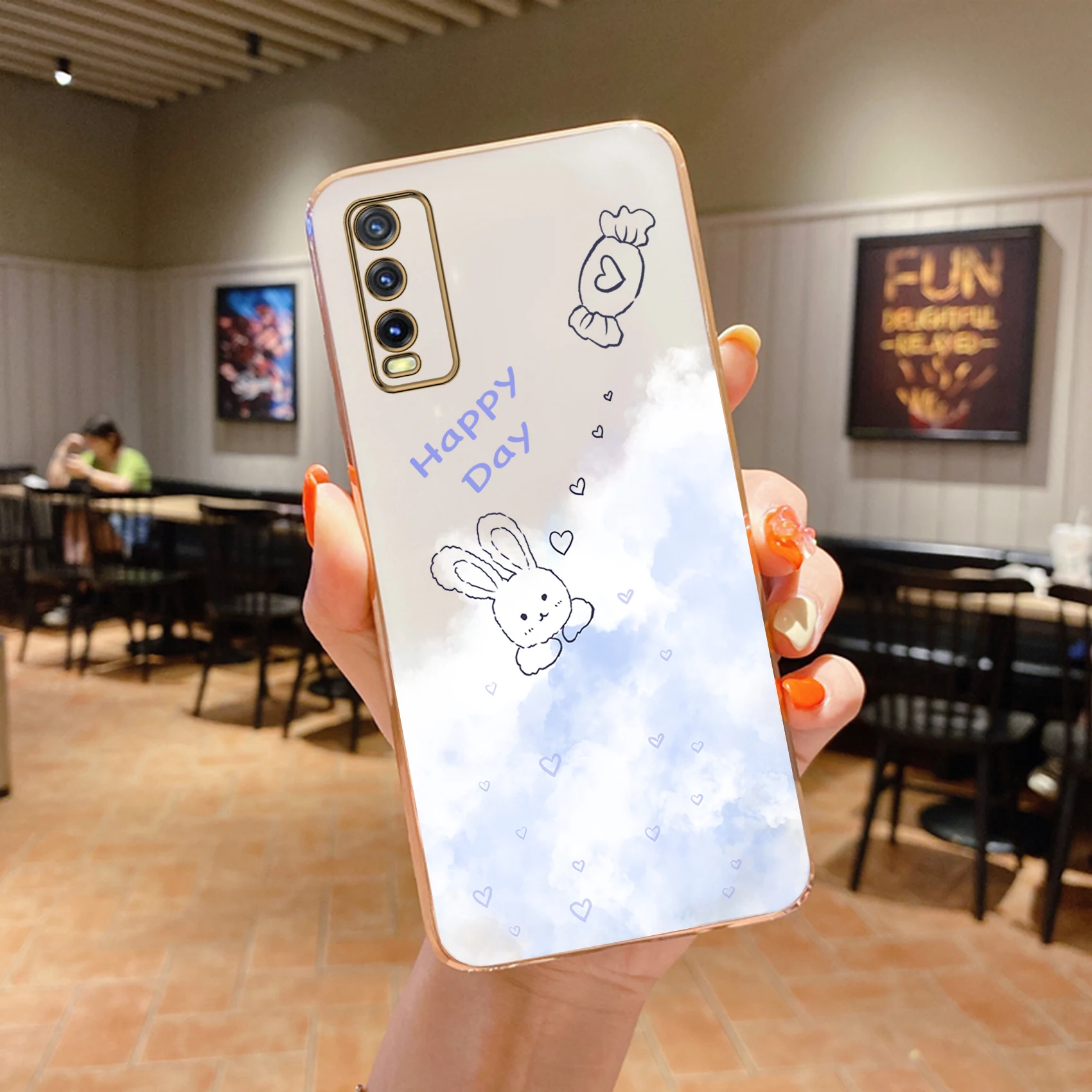 Силиконовый чехол с белым облаком и кроликом для Vivo Y30 Y20 Y21 Y76S Y85 Y77 Y33S Y91 Y55S Y20i Y95 Y02S Y72 Y66
Силиконовый чехол с белым облаком и кроликом для Vivo Y30 Y20 Y21 Y76S Y85 Y77 Y33S Y91 Y55S Y20i Y95 Y02S Y72 Y66