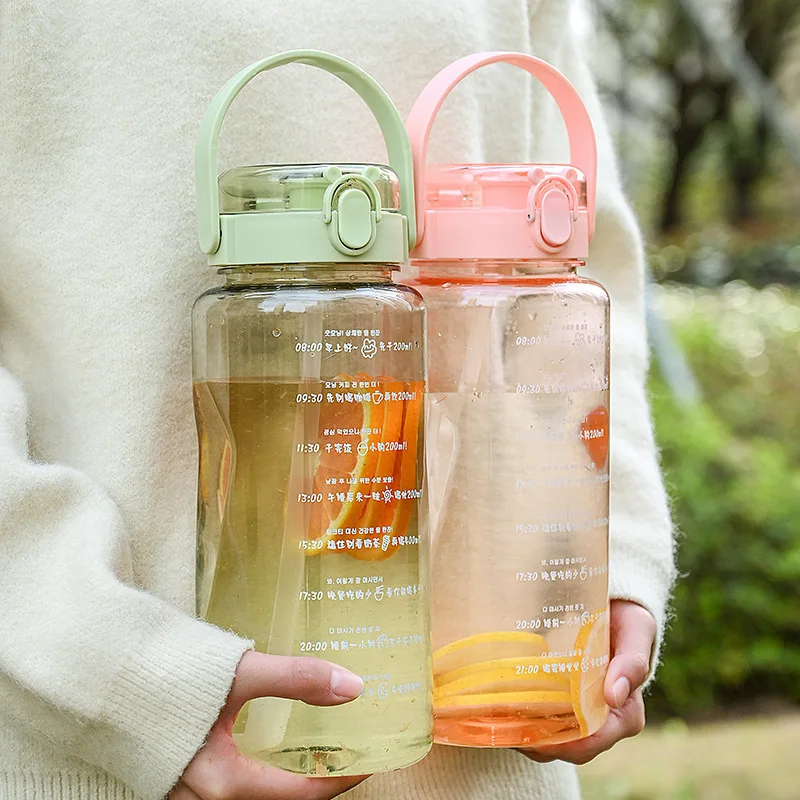 Cute Fitness Jugs Large Capacity Straw Cup 1.5L Time Scale Water Bottle For Girl Portable Travel Drinking Mug Sports Gym Tumbler
Cute Fitness Jugs Large Capacity Straw Cup 1.5L Time Scale Water Bottle For Girl Portable Travel Drinking Mug Sports Gym Tumbler