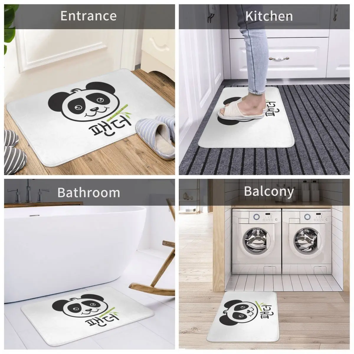 Bath Mat Panda (Paende) Decor 3D Rug Carpet Doormat Non-slip Entrance Living Room Home Kitchen Antiwear Bedroom Dancing
Bath Mat Panda (Paende) Decor 3D Rug Carpet Doormat Non-slip Entrance Living Room Home Kitchen Antiwear Bedroom Dancing