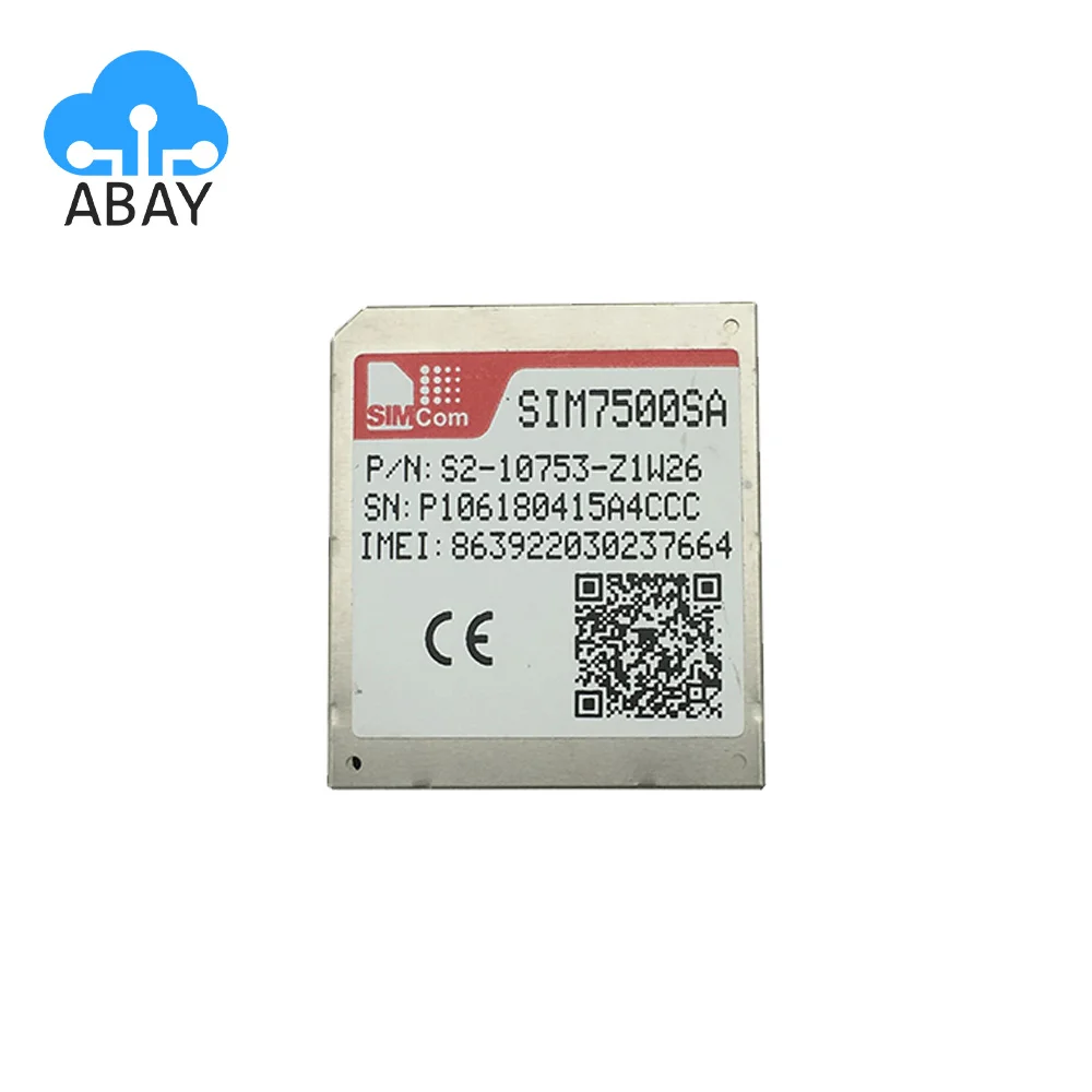 SIMCOM SIM7500SA s2-10753 LTE Cat-1 4G модуль LGA type LTE-FDD B1/B3/B5/B7/B8/B28 UMTS/HSPA + B1/B5
SIMCOM SIM7500SA s2-10753 LTE Cat-1 4G модуль LGA type LTE-FDD B1/B3/B5/B7/B8/B28 UMTS/HSPA + B1/B5