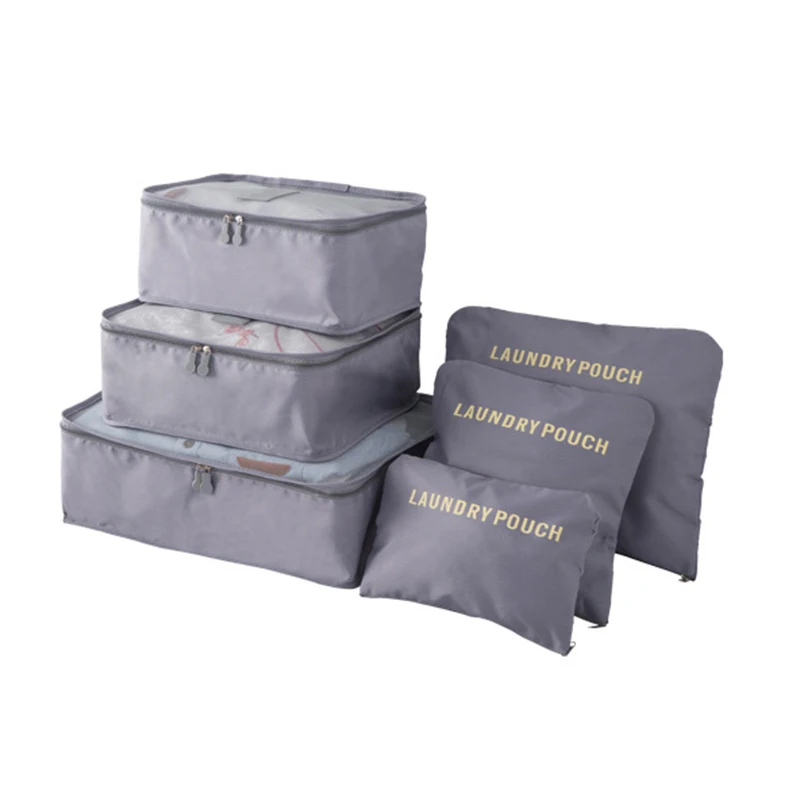 6PCS Travel Storage Bag Set for Clothes Tidy Organizer Wardrobe Suitcase Pouch Travel Organizer Bag Case Shoes Packing Cube Bag
6PCS Travel Storage Bag Set for Clothes Tidy Organizer Wardrobe Suitcase Pouch Travel Organizer Bag Case Shoes Packing Cube Bag