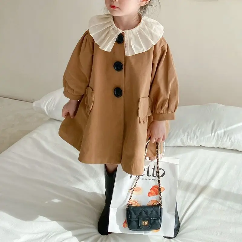 Autumn Kids Girls Floral Trench Coat Long Sleeve Loose Jacket Korean Girls Top Kids Jackets Girls Girls Trench Coat Kids Coats
Autumn Kids Girls Floral Trench Coat Long Sleeve Loose Jacket Korean Girls Top Kids Jackets Girls Girls Trench Coat Kids Coats
