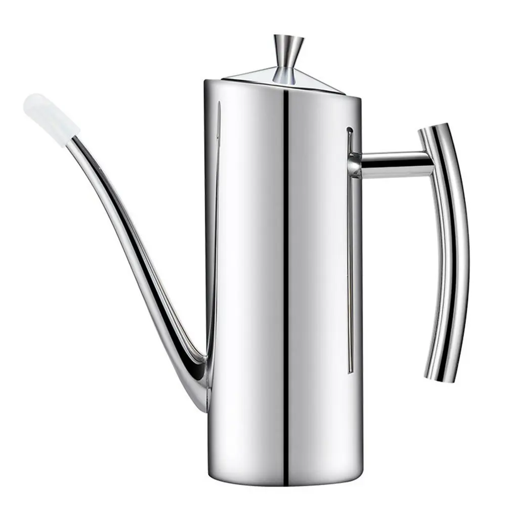Oil Dispenser 304 Stainless Steel Oil Vinegar Cruet Drip Free Sauce Pot Bottle Kitchen Cooking Vinegar Container
Oil Dispenser 304 Stainless Steel Oil Vinegar Cruet Drip Free Sauce Pot Bottle Kitchen Cooking Vinegar Container