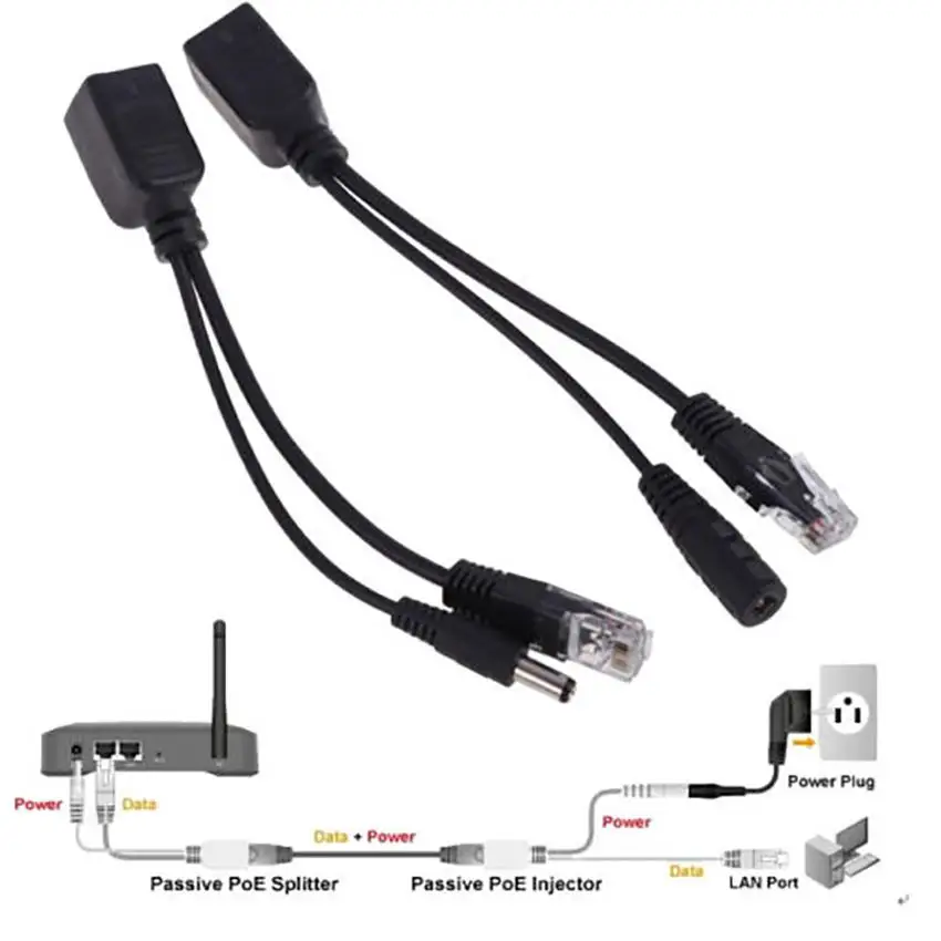 1 компл. Poe преобразователь Poe кабель питания Ethernet адаптер Poe разделитель Rj45 инжектор модуль питания для Ip-камер
1 компл. Poe преобразователь Poe кабель питания Ethernet адаптер Poe разделитель Rj45 инжектор модуль питания для Ip-камер