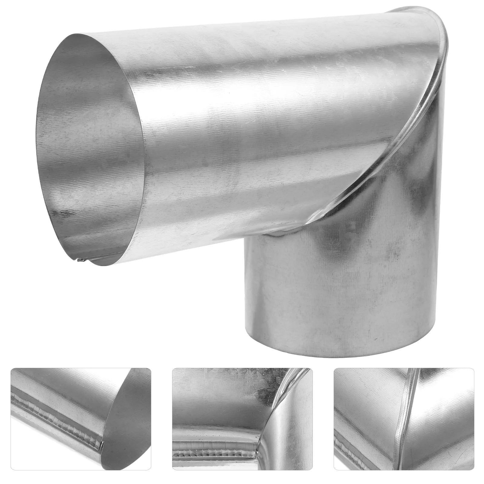 90 Degree Exhaust Pipe Stove Metal Home Vent Hoses Kitchen Chimney Stainless Steel Flue
90 Degree Exhaust Pipe Stove Metal Home Vent Hoses Kitchen Chimney Stainless Steel Flue