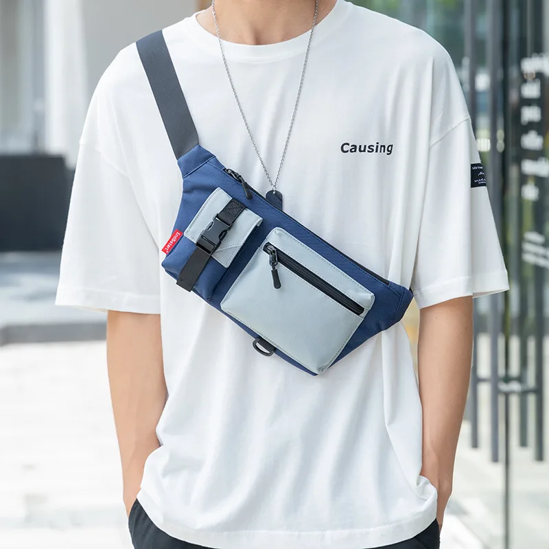 New Oxford Chest Bag Men's Brand Small Waist Bags Sports Hip Hop Messenger Pouch Women's Fashion Trend Crossbody Pack
New Oxford Chest Bag Men's Brand Small Waist Bags Sports Hip Hop Messenger Pouch Women's Fashion Trend Crossbody Pack