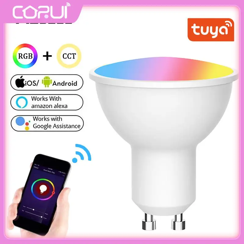 Diy Rgb Led Light 4w Adjustable Brightness Gu10 Light Bulb Dimmable Tuya Voice For Alexa Google Home Wifi Smart Spotlight Timer
Diy Rgb Led Light 4w Adjustable Brightness Gu10 Light Bulb Dimmable Tuya Voice For Alexa Google Home Wifi Smart Spotlight Timer