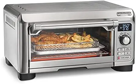Sure-Crisp Digital Toaster Oven Air Fryer Combo, 1500W, 6 Slice Capacity, Stainless Steel (31241)
Sure-Crisp Digital Toaster Oven Air Fryer Combo, 1500W, 6 Slice Capacity, Stainless Steel (31241)